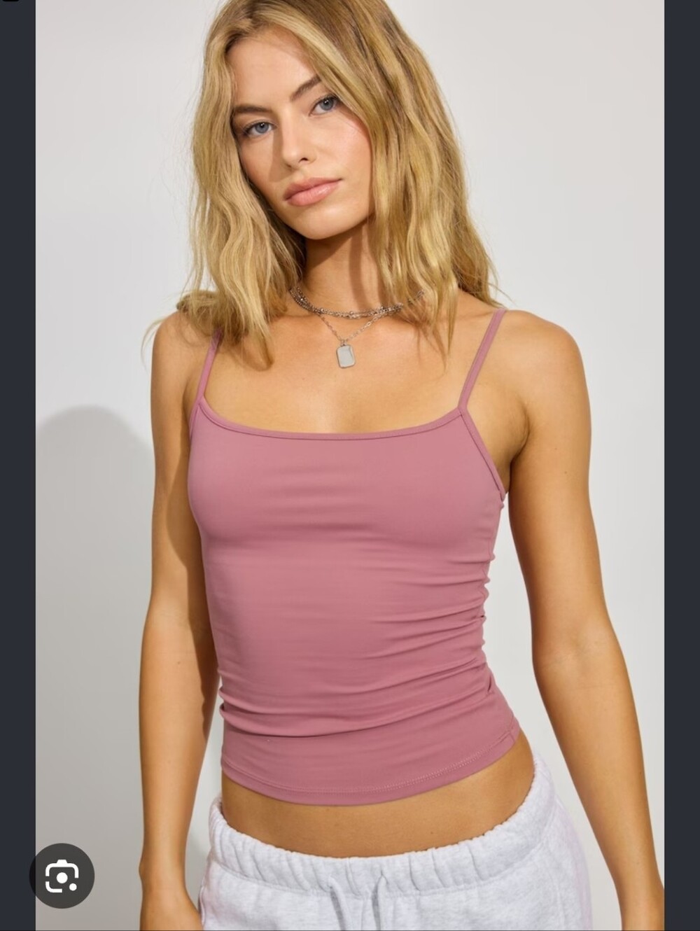 wild fable Dusty Rose Slim Cami Tank